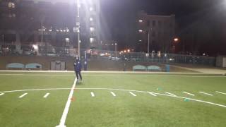 Soccer 5-0-5 Agility Test