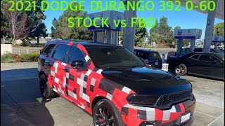 2021 Dodge Durango 392 ( 0-60 STOCK VS FBO) Durango 392 0 60