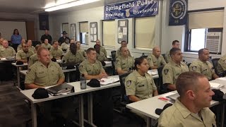 Springfield Police Academy Tour 9-3-2015