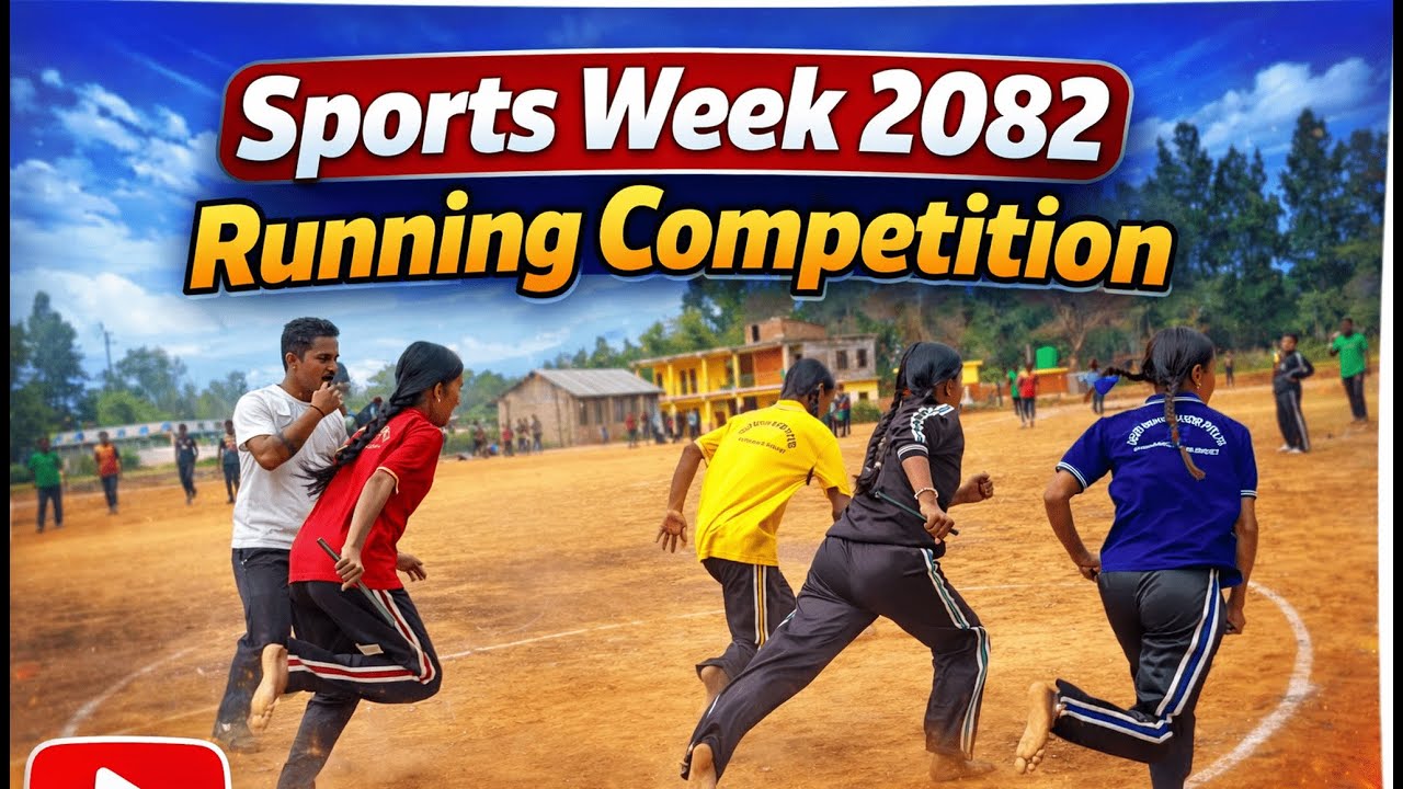 Running competition _Sports Week _ 2082 _Deuti Bidya Mandir