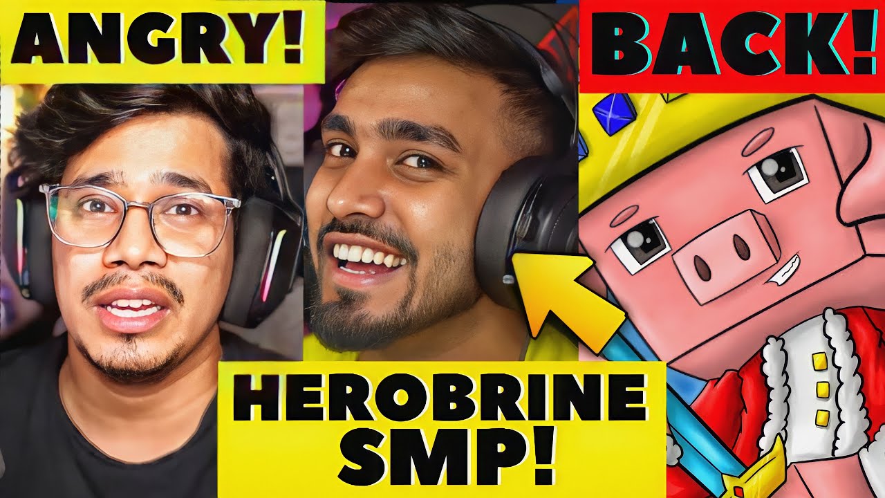 Gamerfleet Angry Herobrine SMP Mainstream!! - When? GamerFleet ANGRY on Subscribers ...