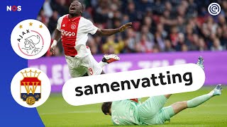 Strafschop In De Eerste Minuten Van De Wedstrijd Samenvatting Ajax - Willem Ii
