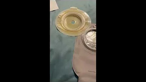 Ostomy: Explaining a bag system change