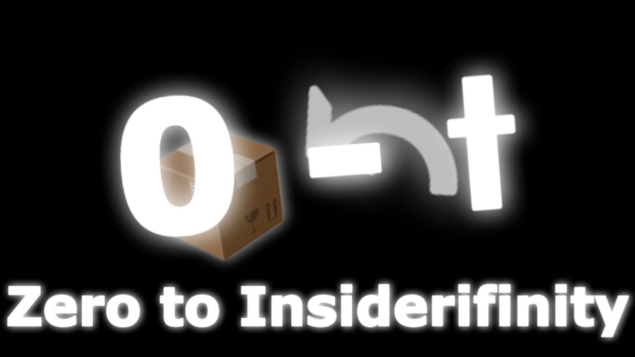 ? To Ɨnsiderifinity