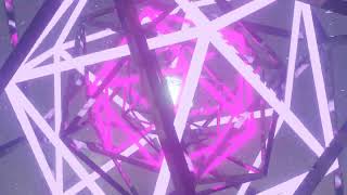 NEON Purple ICOSAHEDRON Background Loop 🎲 No Copyright Background | Video 4K Video (Ultra HD)