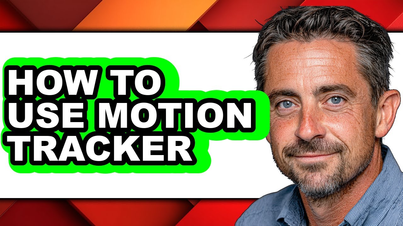 How to Use Motion Tracker - Easy Guide - YouTube
