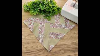 How is the patchwork square opening technique done