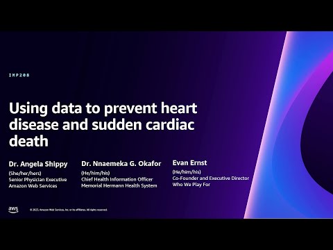 AWS re:Invent 2023 - Using data to prevent heart disease and sudden cardiac death (IMP208) Episode cover