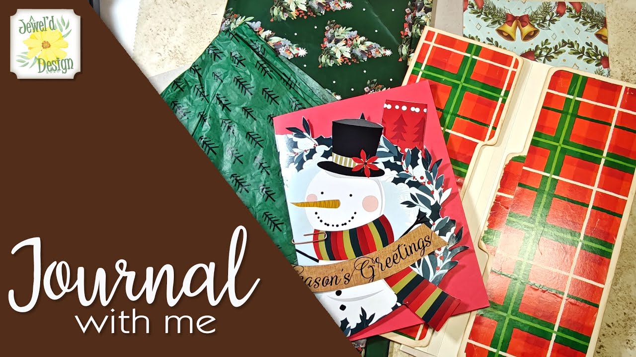 Wrapping paper, tissue paper, and gift boxes oh my! Christmas Journal Cover Ideas for 2026