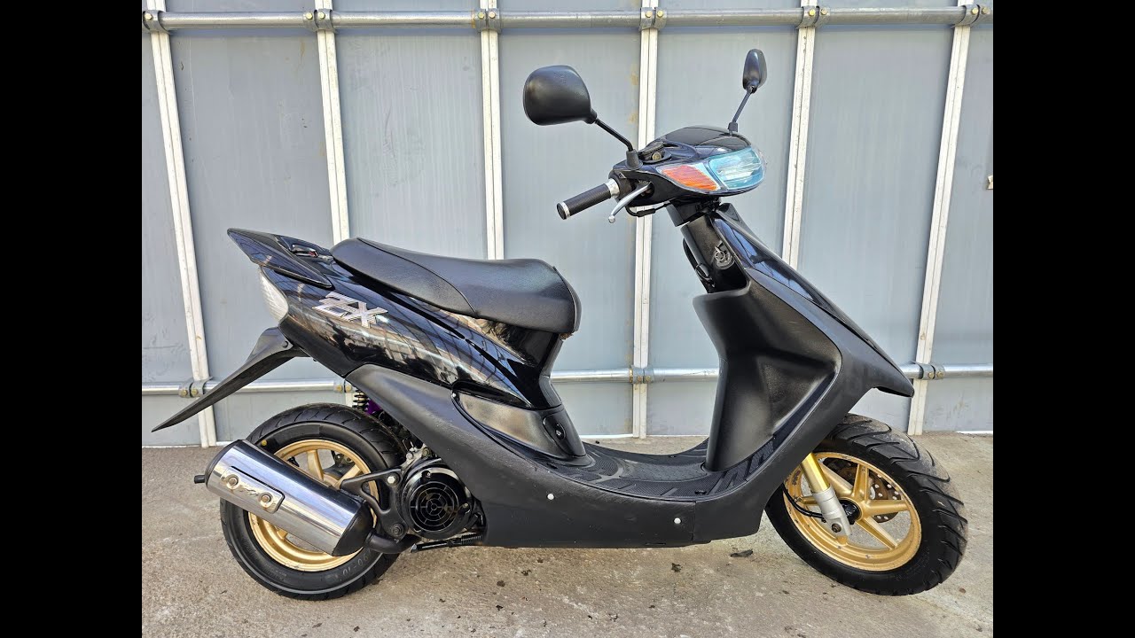 ホンダ ライブディオ ZX仕様 パワーフィルター エンジン始動 空