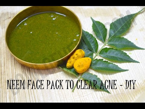 Neem Face Pack To Cure Acne And Pimples - Beauty Remedy | Bowl Of Herbs