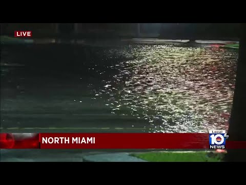 Flooding continues in Miami-Dade County