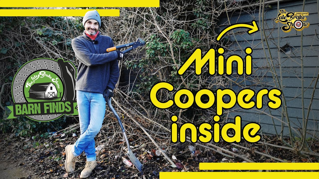 Digging out 2 x Mini Cooper Barn Finds. Abandoned 1 owner cars. Will they run?