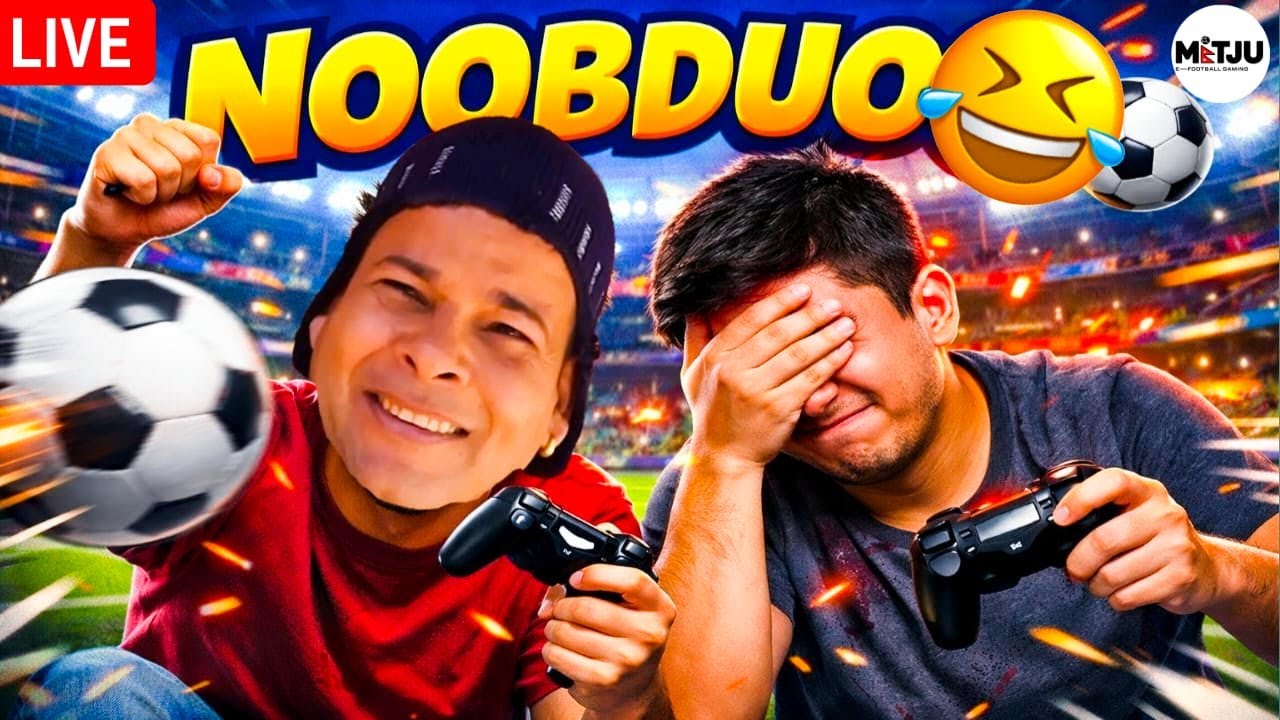 🔴NoobDuo😂 |1 Pass 3 Miss| Efootball Co-op live🔴