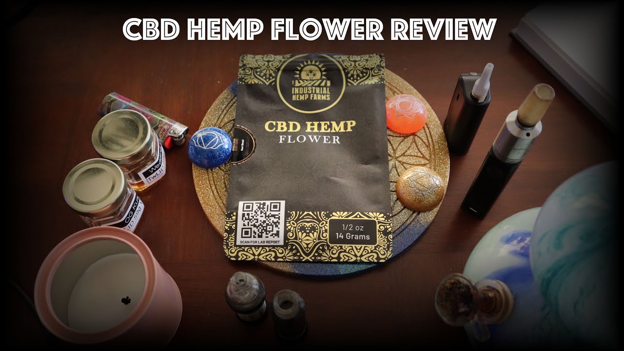 CBD Sour Diesel Hemp Flower Review From Industrial Hemp Farms