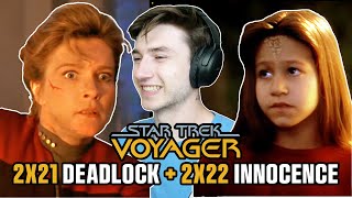 STAR TREK VOYAGER 2x21/2x22 “Deadlock” and “Innocence” FIRST TIME WATCHING REACTION!