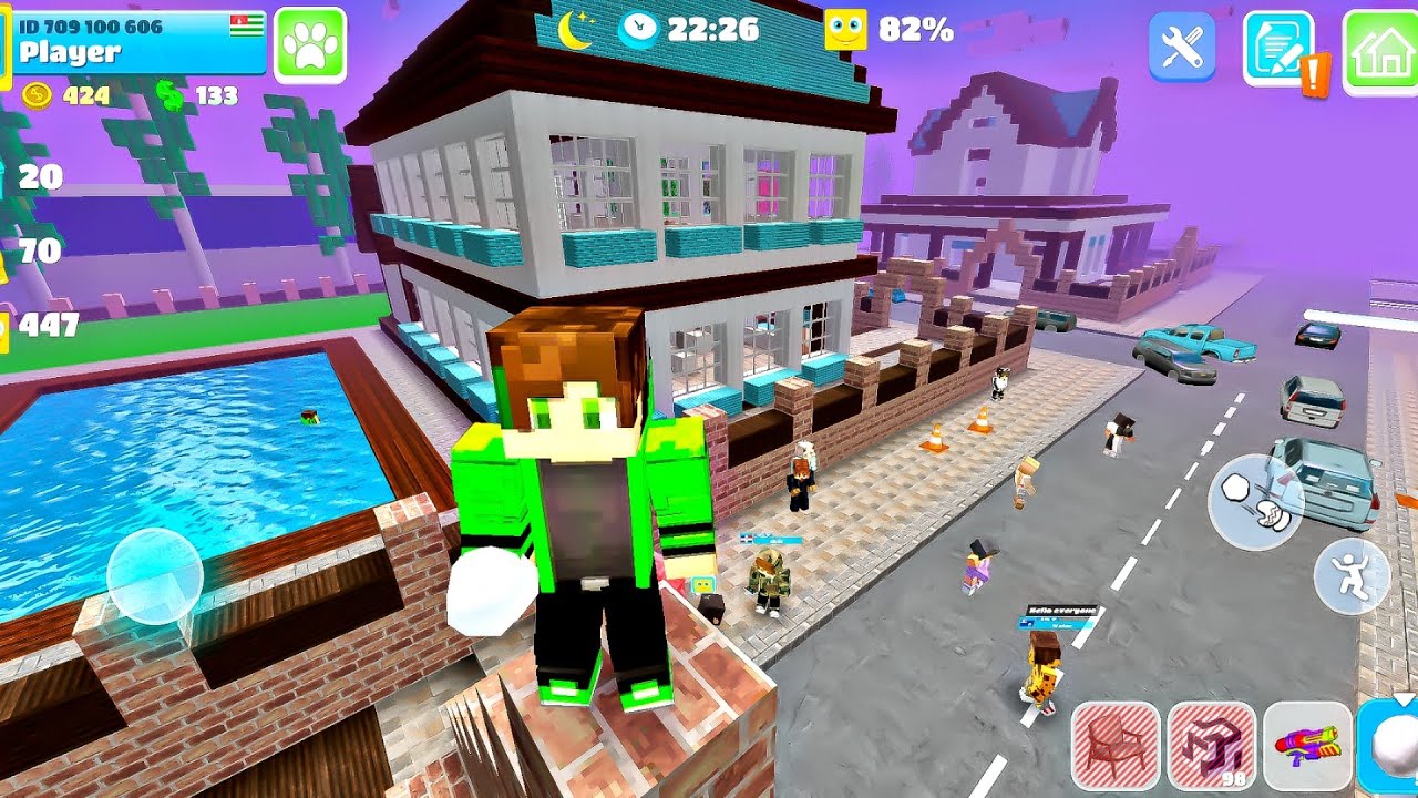 school party craft || playcraft gameplay - YouTube