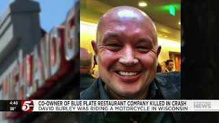 Co-owner of Blue Plate Restaurant Company killed in weekend motorcycle crash