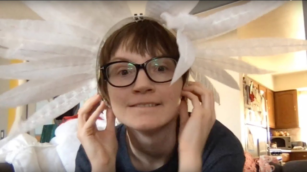 ROBOHEMIAN : Making Raptor Feathers for Flocking Mask Prototype!