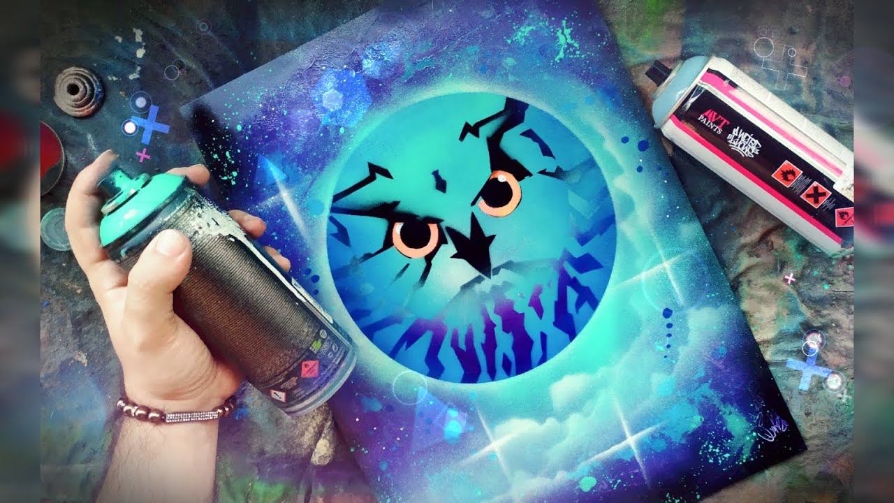 Retro Games Amiga Psygnosis Spray Painting Art - Sacha Walker Art