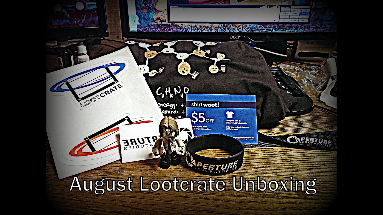 Loot Crate Unboxing | August 2013