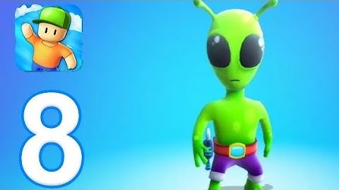 Stumble Guys - Gameplay Walkthrough Part 8 - Win (iOS, Android)