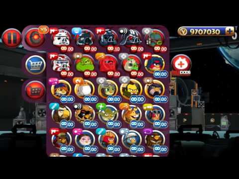 Angry Birds Star Wars 2 Naboo Invasion All levels (Pork side)