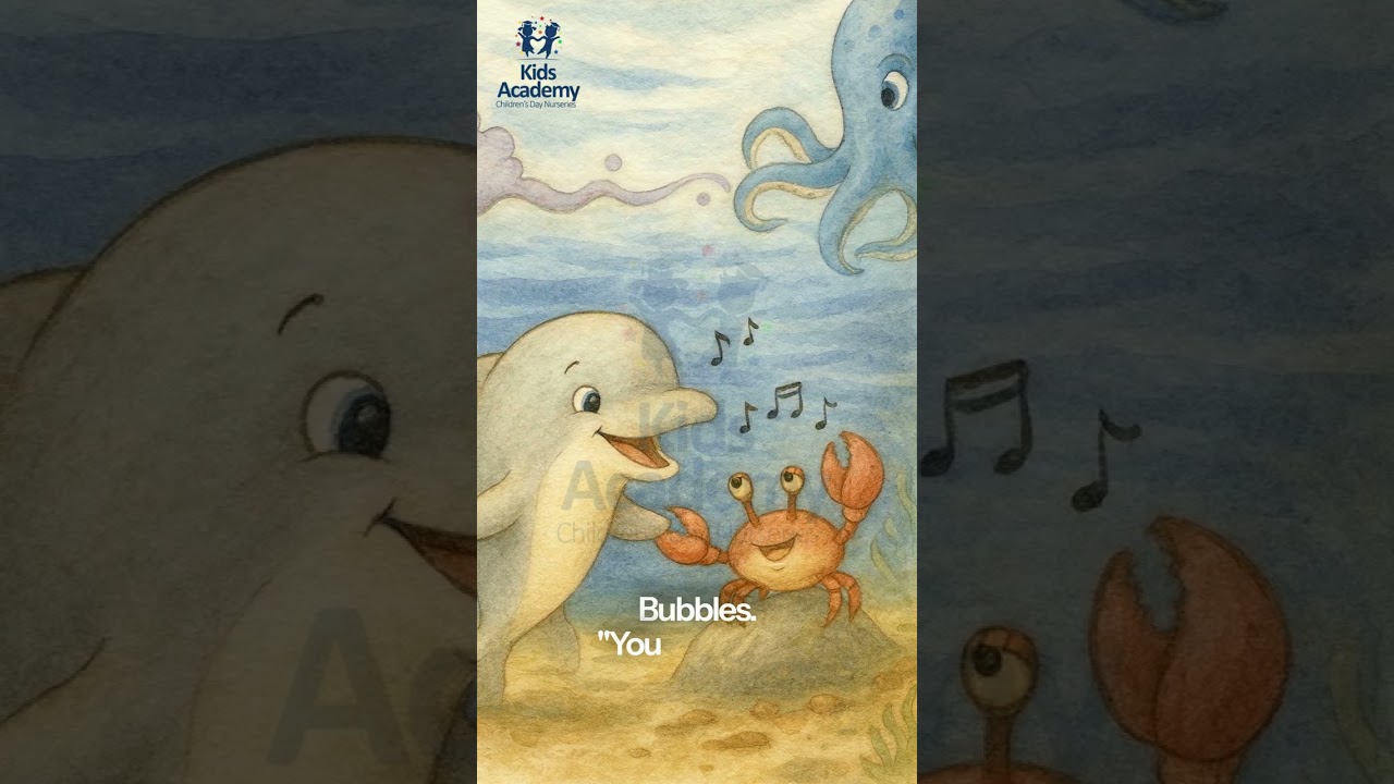 Bubbles the Dolphin | Learning to Listen, Share & Connect