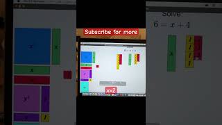 Solving one step equation | dyscalculia | algebra visualisation | learn with fun | colourful maths