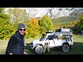2 overlanding with a land rover defender in czech republic on my way to the balkans