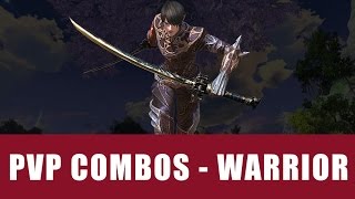 TERA: Warrior Lv.60/+38 Attack Speed - PvP Combo - Assault Stance - Slow Motion