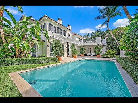 218 Seabreeze Avenue, Palm Beach, FL home video tour