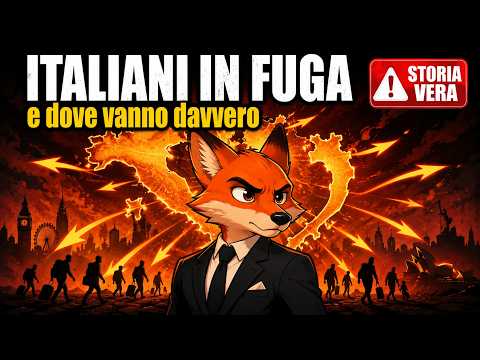 Video Perché gli Italiani Scappano all'Estero - E dove vanno davvero? ANIMAL EDITION