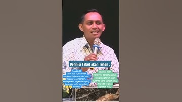 definisi takut akan tuhan #shortsrohani #takutakantuhan #khotbah #khotbahkristen