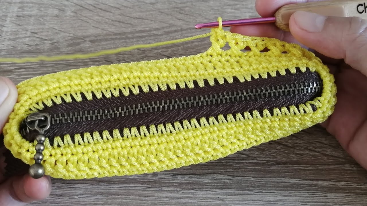 Easy DIY crochet coins purse with zipper🔥Step By Step🔥🔥