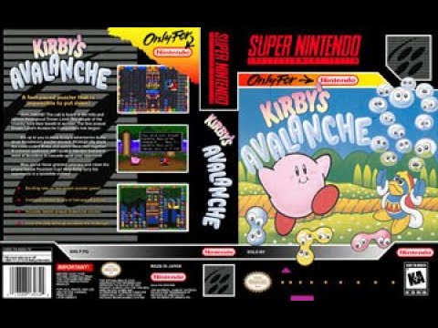 Kirby Avalanche - SNES Nintendo Switch Online - Full Playthrough