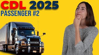 CDL Passenger Test 2 2025 (60 Questions with Explained Answers)