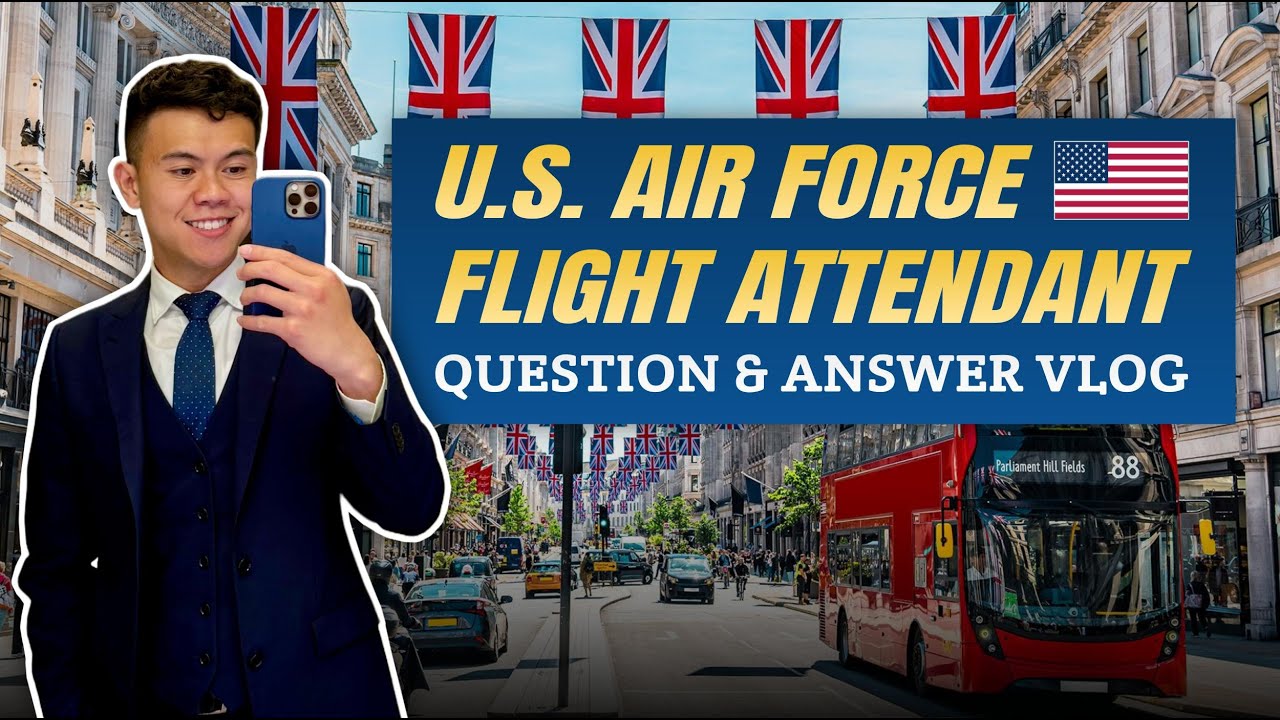 Answering Your U.S. Air Force Flight Attendant Questions on my London Layover!! 🇬🇧 (VLOG Q&A)
