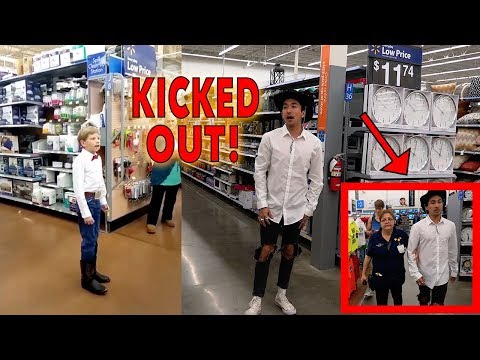 WALMART YODELING KID GROWN UP!! (KICKED OUT)