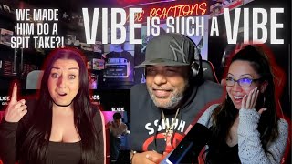 SLICE GIRLS react to VIBE reacting to SLICE GIRLS reacting to @RenMakesMusic !!!