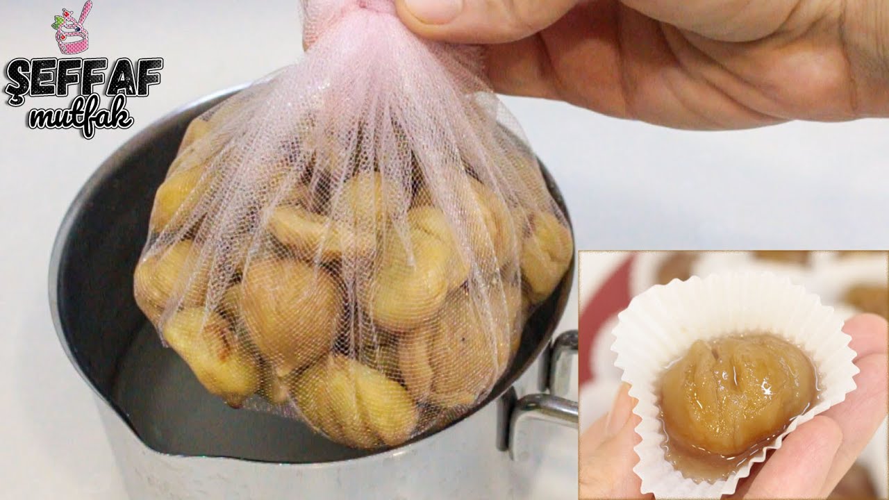 🌰KESTANE ŞEKERİNİ BU TARİFLE YAPIN💯 BÜTÜNLÜĞÜNÜ KORUYAN YUMUŞACIK VE SÜRPRİZ 2 AYRI ŞEKİLDE✅