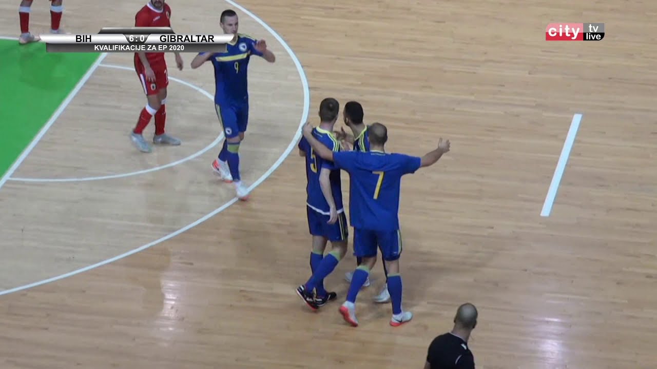Futsal - BiH vs Gibraltar Kvalifikacije za EP 2020 30.01.2020. 2 poluvrijeme