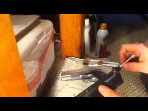 Cleaning WE Single Stack 1911 Magazines.