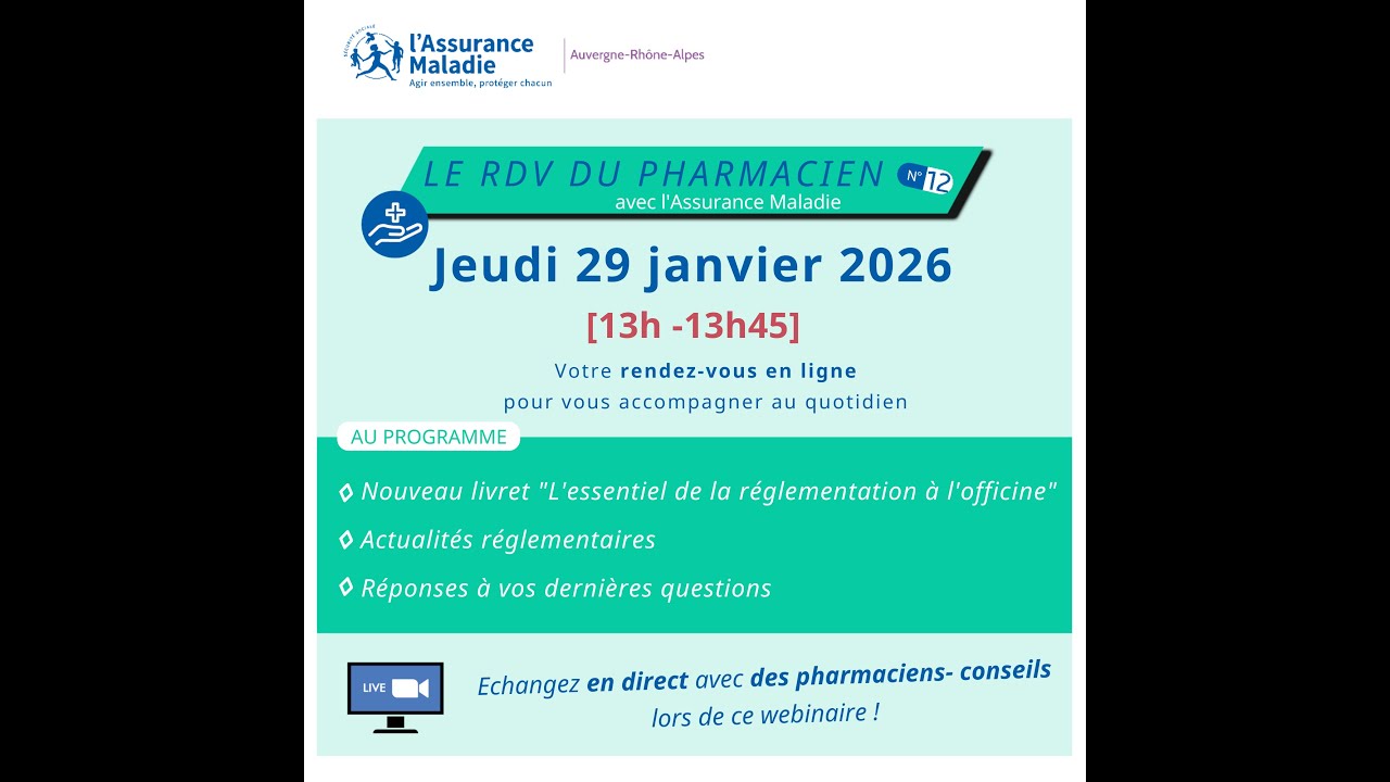 Le RDV du pharmacien N°12