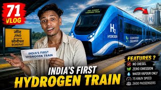India First Hydrogen Train Explained Namo Green Rail Hydrogen Train Vlog