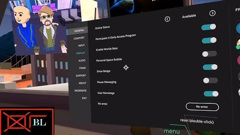 Every Menu Setting In AltspaceVR Fully Explained ( Increase Resolution, How To Fly and more )
