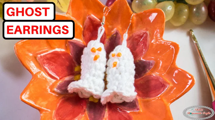 Spooky Halloween Crochet: Ghost Earrings Tutorial