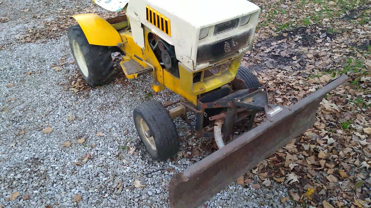 1974 Sears ST/16 w/ Briggs and Stratton 8hp engine pushing