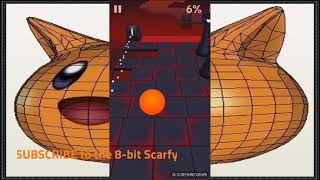 Rolling Sky Volcano 100%Clear All Gems The 8-Bit Scarfy