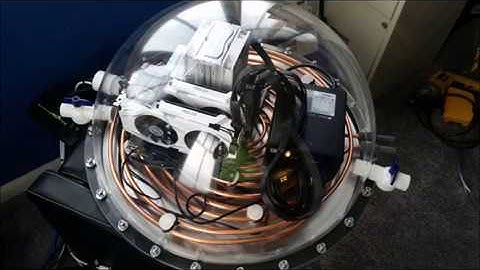 submerged mineral oil PC design prototype